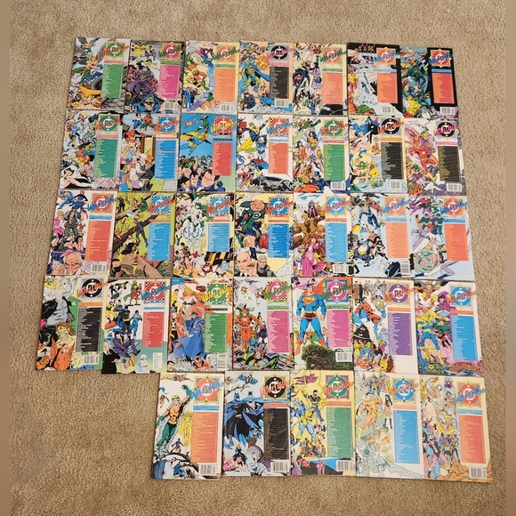 Dc Comics Lot Of 33 Who's Who Comics EUC - Picture 1 of 4